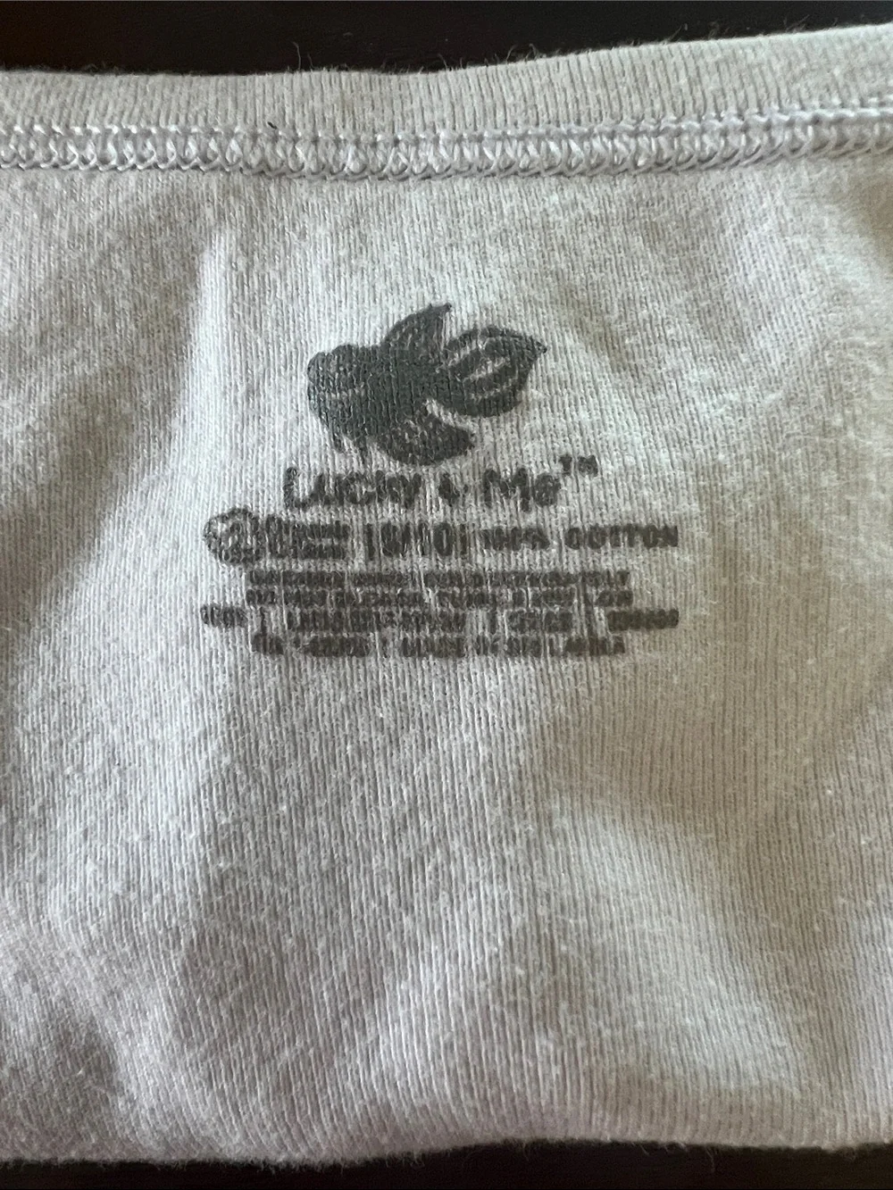 Lucky & Me Organic Cotton Gracie Girls Briefs - Size 9/10 - 19 Pairs
